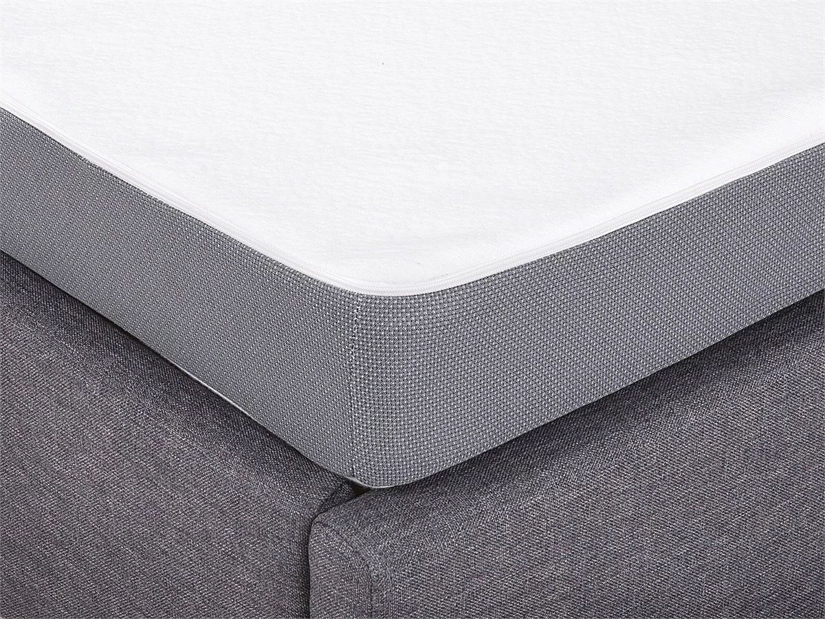 Colchón De Poliéster Blanco Con Funda Extraíble 90 X 200 Cm PICCOLO