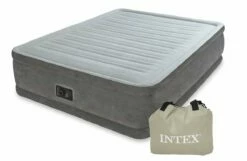 Intex Colchón Hinchable FIBER-TECH 2 152x203x46cm.