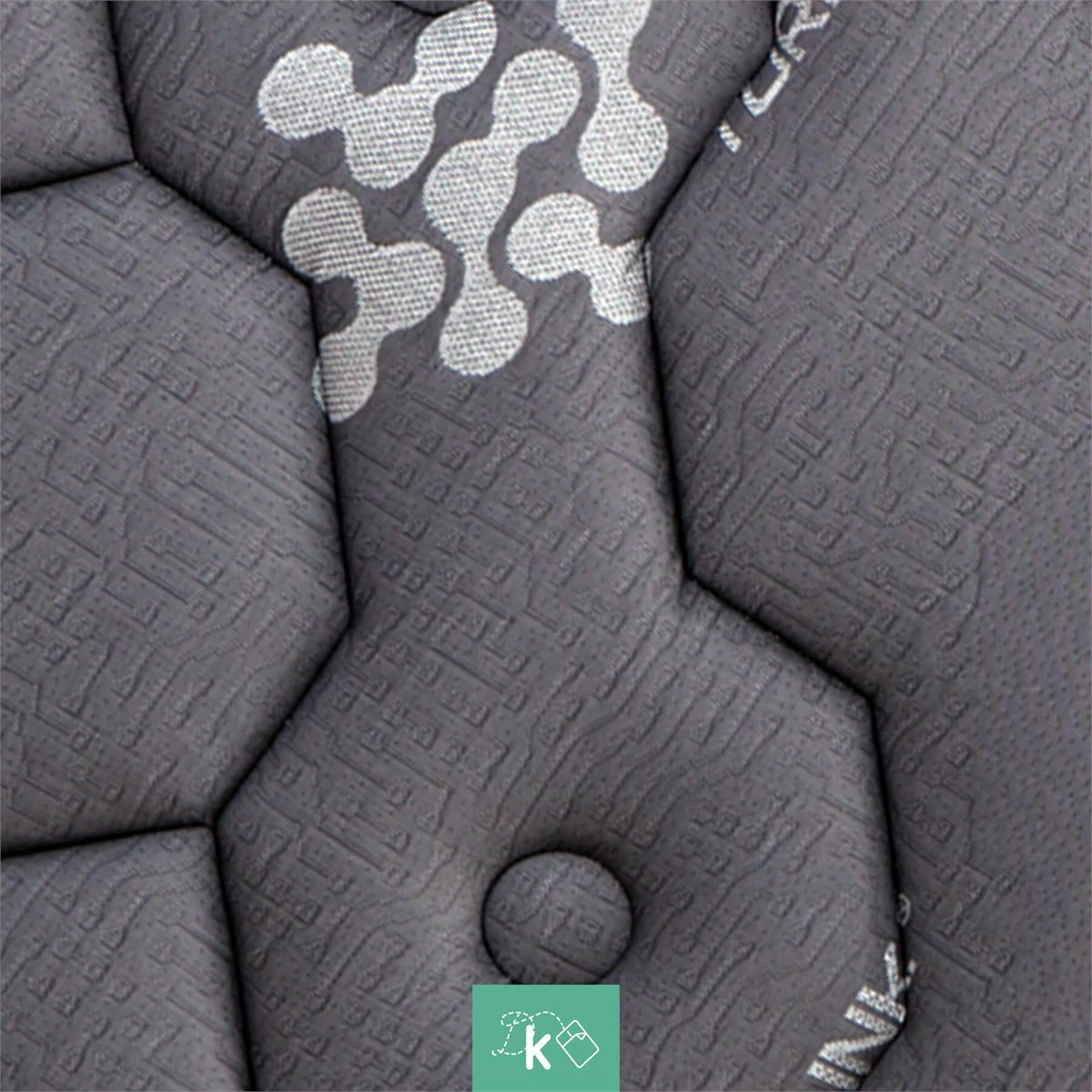 Colchón 80 X 180 Cm Viscoelástico Tejido Turmalina Propiedades Terapéuticas Altura +/- 28 Cm - Imagen 5