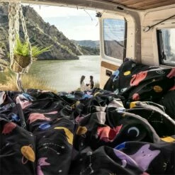 Cosmic Cats Funda Nórdica 155x220 Multicolor