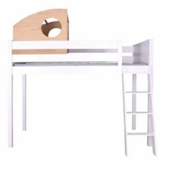 Cama Alta-cabaña De Juegos KASVA 206x98x214 Cm