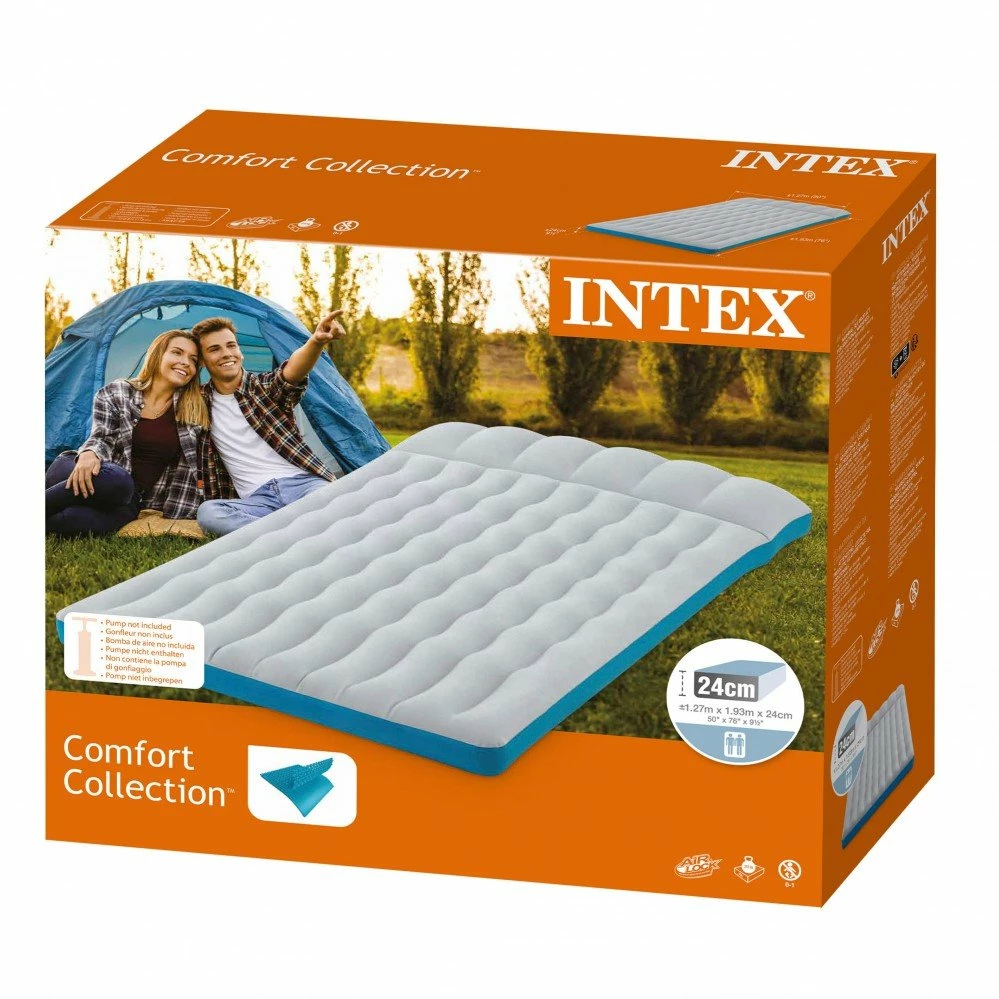 Colchoneta Hinchable INTEX Camping 127x193x24 Cm - Imagen 4