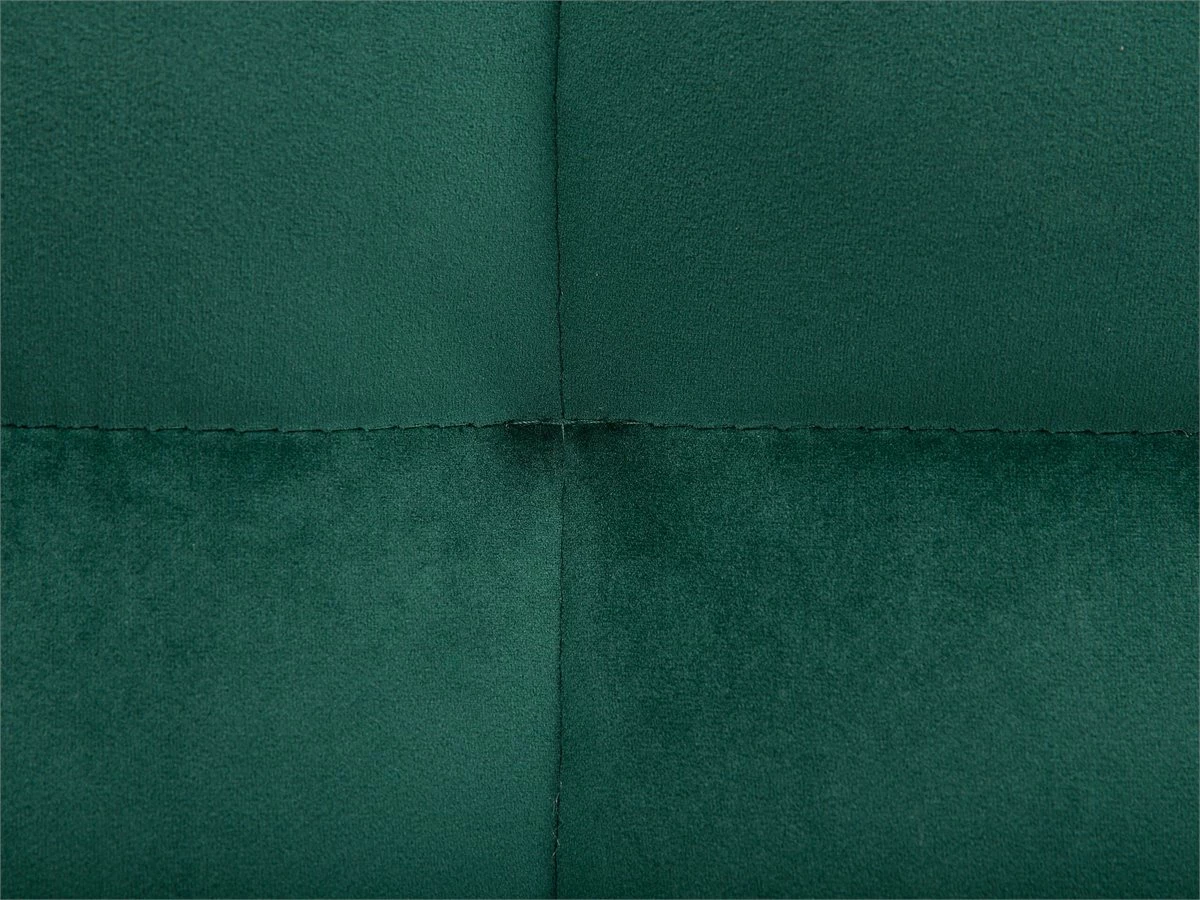 Cama Con Somier De Terciopelo Verde Oscuro 180 X 200 Cm SENLIS - Imagen 11