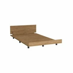 Base Cama Sencilla Kaia, Con Marco 51.6CM A X 212.5CM P X 120CM L Miel