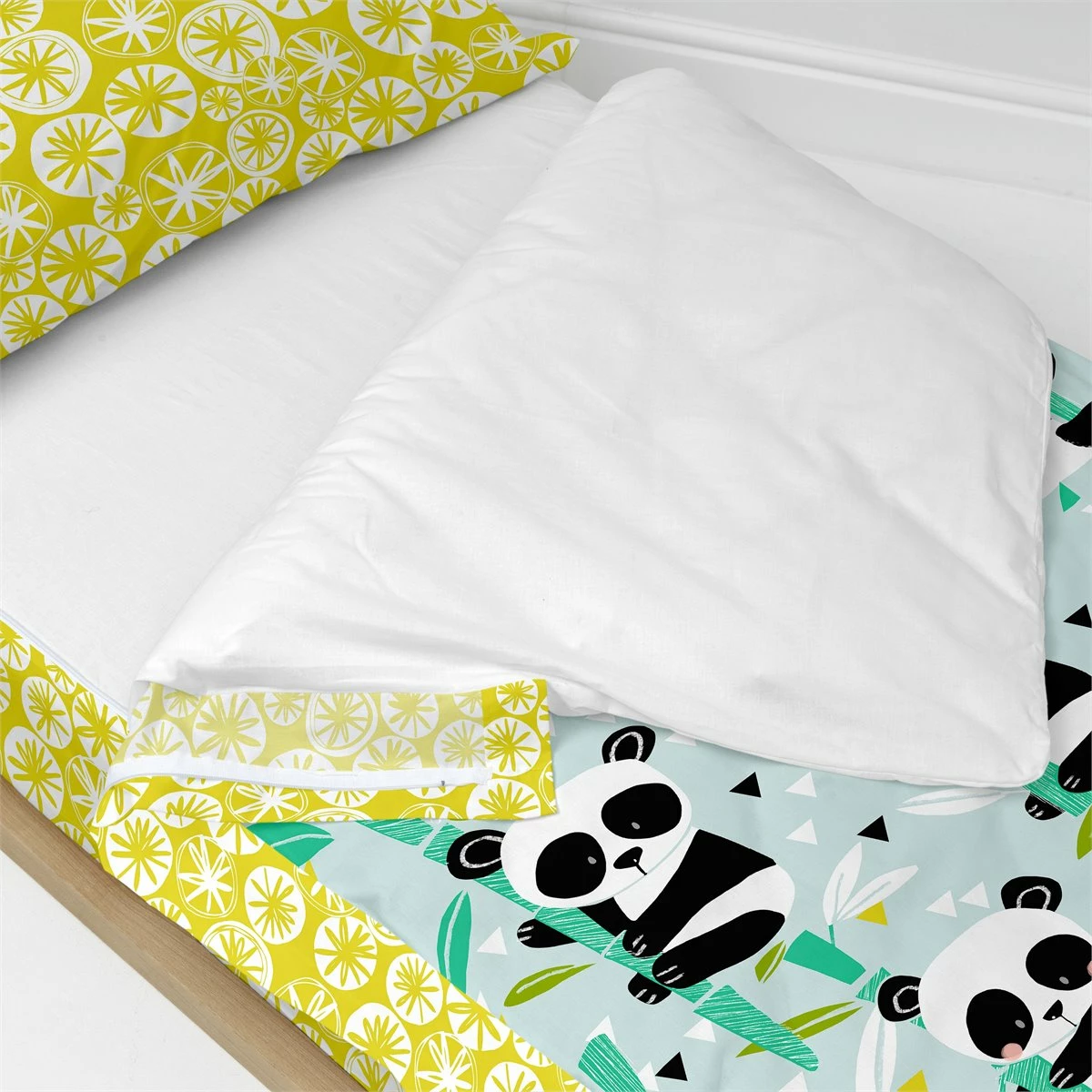 Panda Garden Blue Saco Nórdico 105x200 Azul - Imagen 2