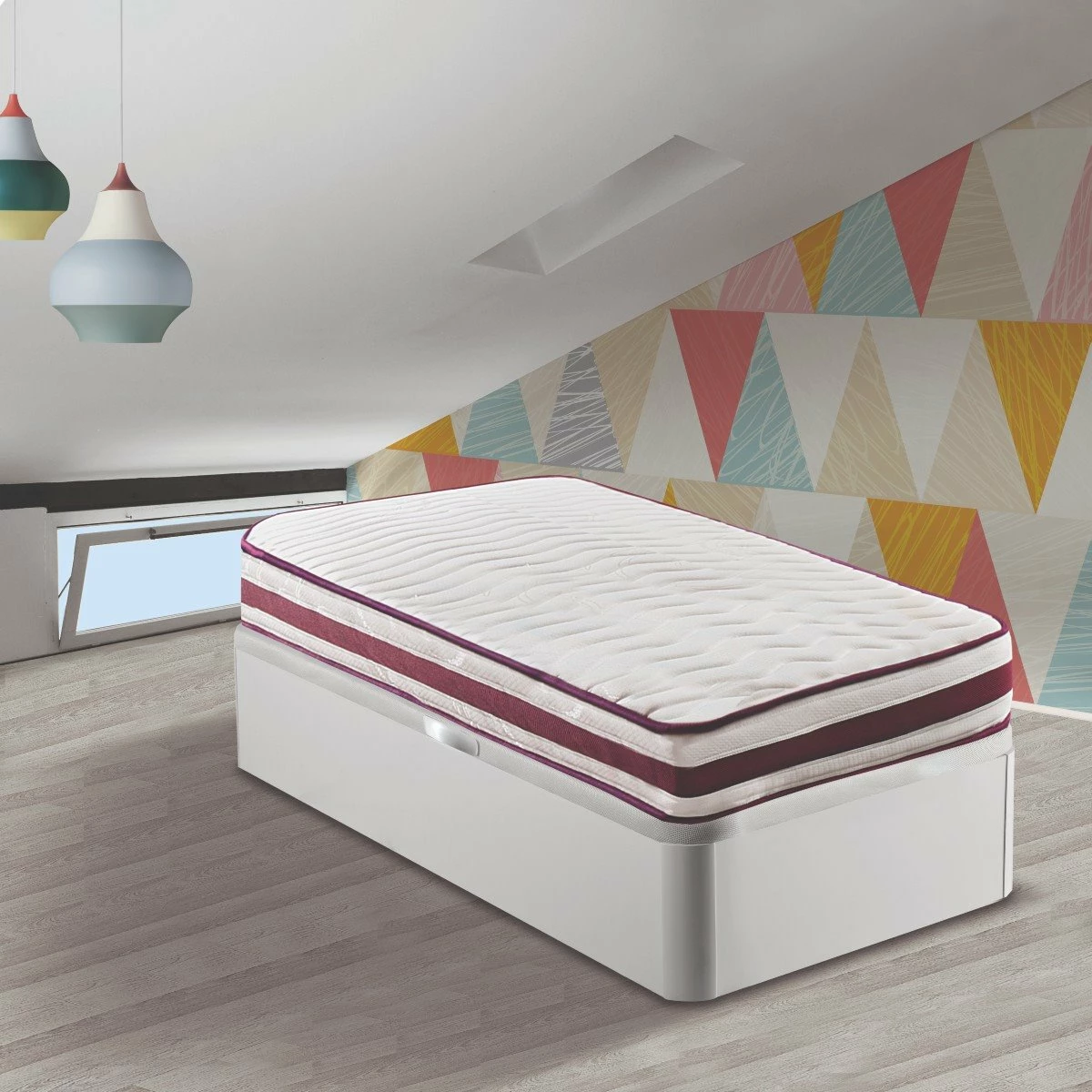 Colchón De Viscoelástica ENROLLADO VISCOROL 135x190 Cm - Imagen 3