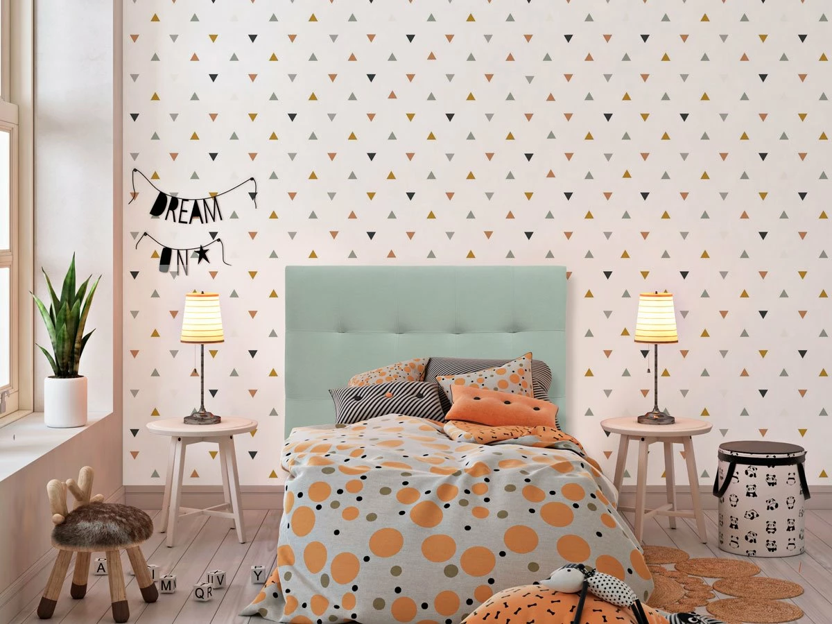 Cabecero ALASKA Tela Cielo 105cm X 75cm - Imagen 2