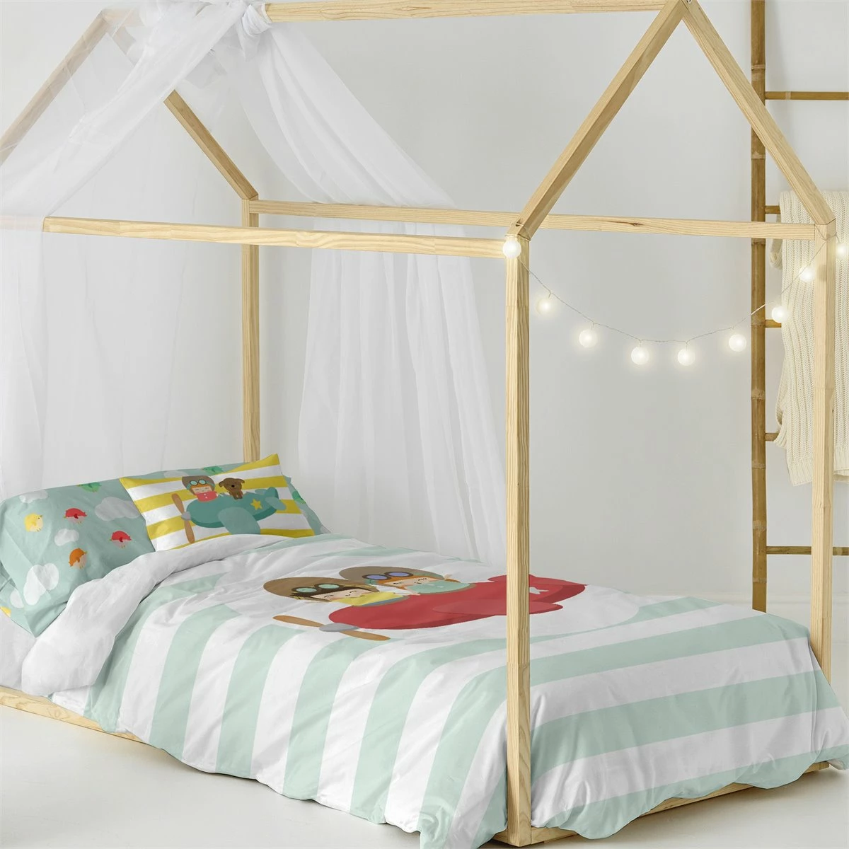 Learning To Fly Juego Nórdico 155x220 Multicolor - Imagen 3