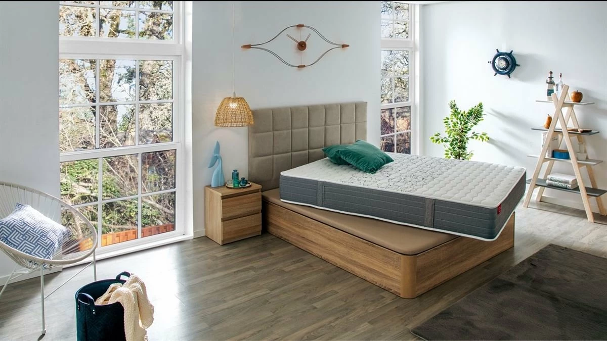 Colchón SKYLIGHT 8K PIKOLIN De Espuma Adaptex 90x190 + Canapé Gratis Grupo Pikolin Color Negro - Imagen 3