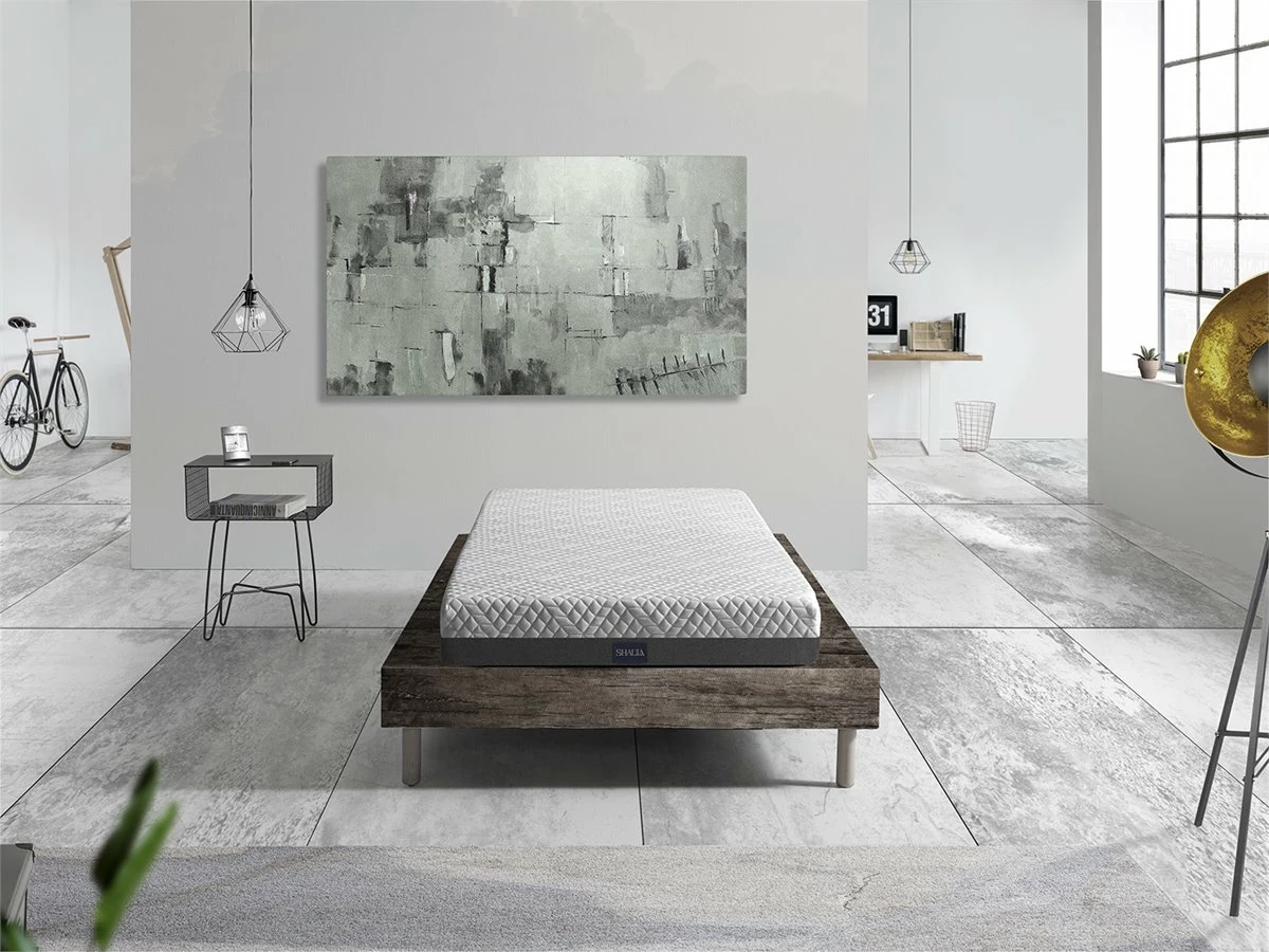 PACK 1X Colchon Viscoelástica 70X190X20 CM PLATON + 1X Almohada Visco + 1X Protector - Imagen 3