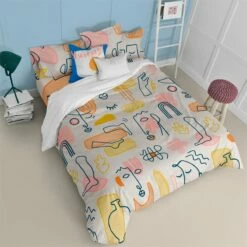 Anatomy Funda Nórdica 155x220 Multicolor