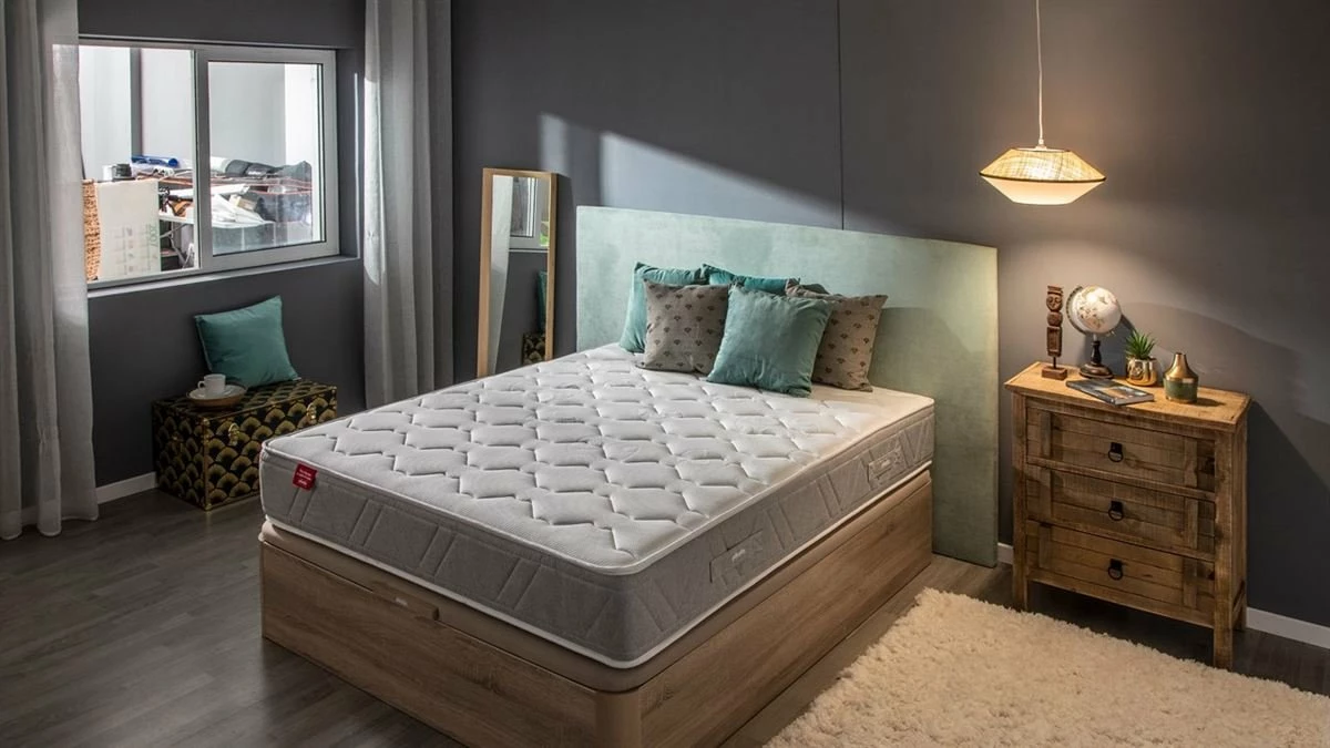 Colchón POCKETLIGHT 8K PIKOLIN De Muelles Ensacados Adapt-Tech 90x190 + Canapé Gratis Pikolin Color Cerezo - Imagen 3