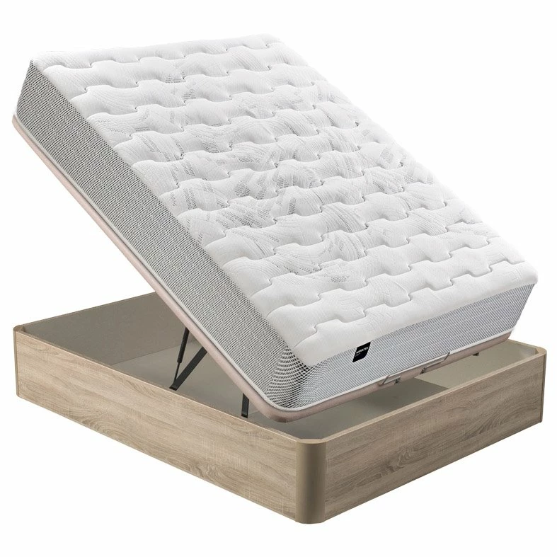 Colch贸n PEGASUS 8K BULTEX De Material Celular 135X190 + Canap茅 Gratis Pikolin Color Natural - Imagen 6