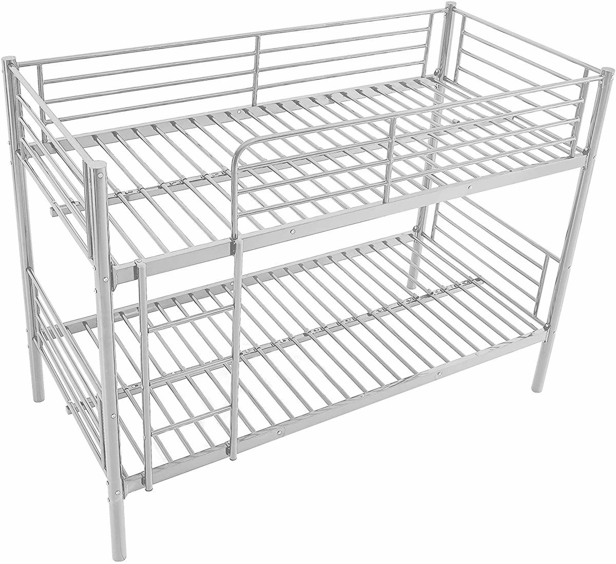 Litera Singular As110estructura Metalica Reforzado En Color Blanco, 165x199x96cm - Imagen 2