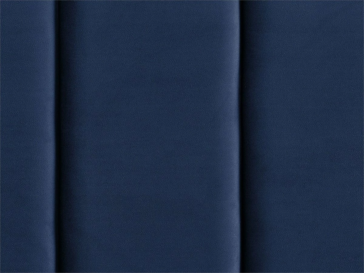 Cama Con Somier De Terciopelo Azul Marino 160 X 200 Cm VILLETTE - Imagen 10