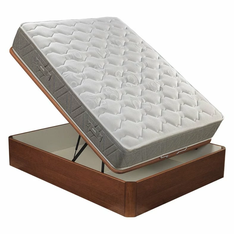 Colchón POCKETLIGHT 8K PIKOLIN De Muelles Ensacados Adapt-Tech 90x190 + Canapé Gratis Pikolin Color Cerezo - Imagen 7