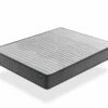 Colchon De Espuma 80X180 PERLA, Altura 24 CM, Multicapa, Antiestres, Ergonomico Y Transpirable. Firmeza 3/5 Media