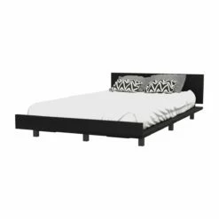 Base Cama Sencilla Kaia, Con Marco 51.6CM A X 212.5CM P X 120CM L Wengue