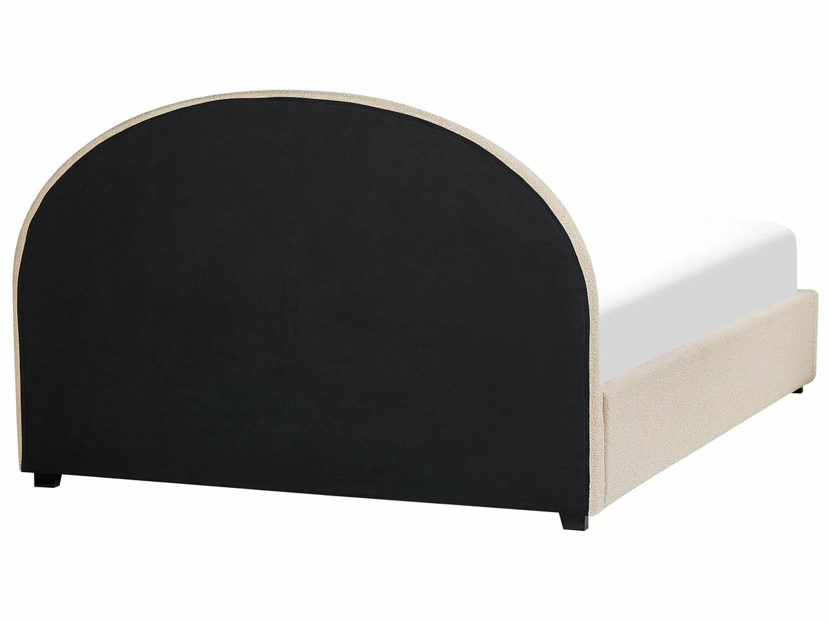 Cama Con Almacenaje De Poliéster Beige 180 X 200 Cm VAUCLUSE - Imagen 5