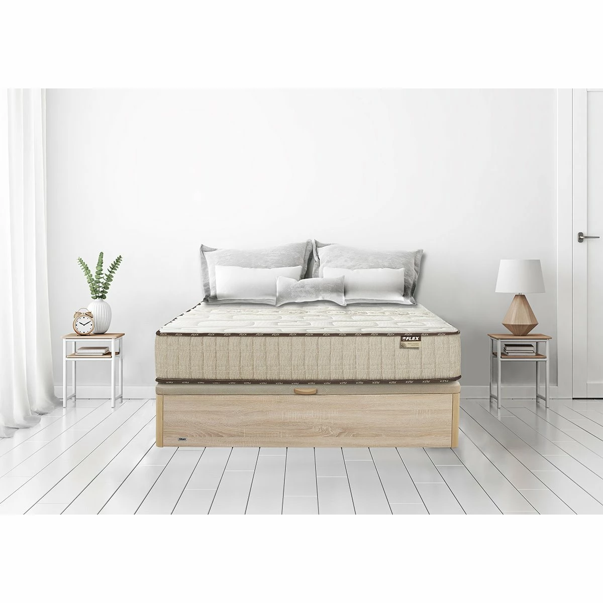 Colchón NIDRA BALANCE X9 FLEX® De Espuma Técnica AirVex® + Viscoelástica 200x200 - Imagen 2