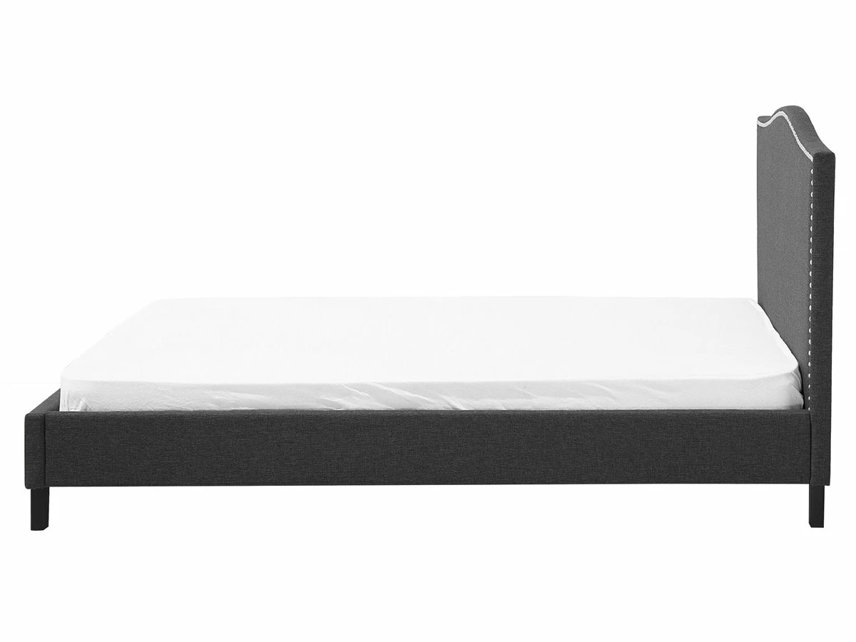 Cama LED Multicolor De Poliéster Gris Oscuro 160 X 200 Cm MONTPELLIER - Imagen 8