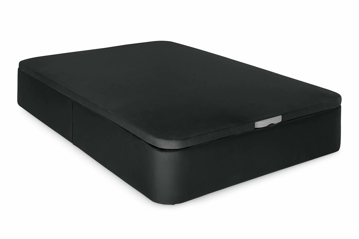 CANAPÉ POLIPIEL DELUXE NEGRO - Imagen 2