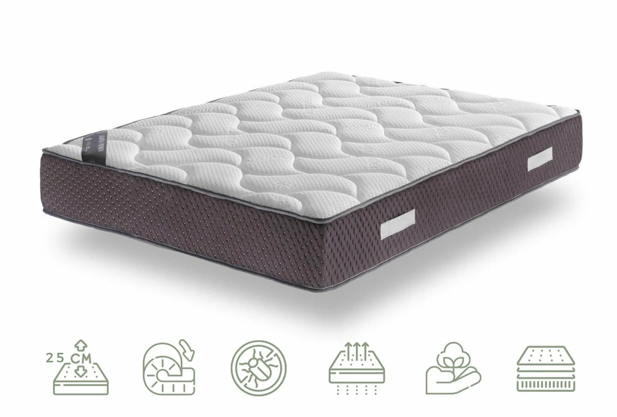 Colchón Visco 25 Cm Termorregulable De Alta Gama Con Grafeno - Alta Resistencia | Atura 25 Cm - Imagen 2