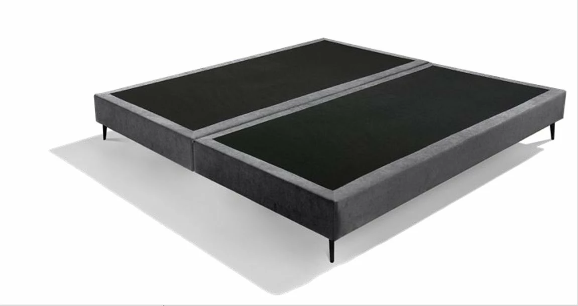 BASE LOUVRE 90X190 GRIS TEJIDO SOMNALIS PREMIUM