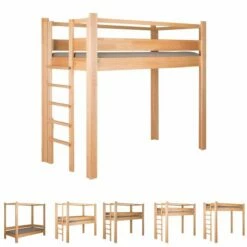 Cama Evolutiva S Multifunción DESTYLE 90 X 200 Cm Natural