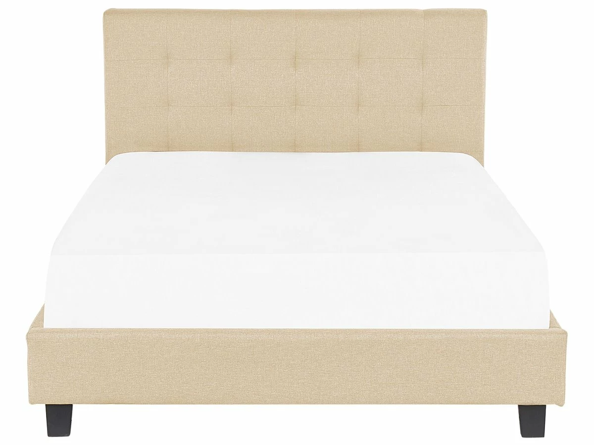 Cama De Agua De Poliéster Beige 140 X 200 Cm LA ROCHELLE - Imagen 4