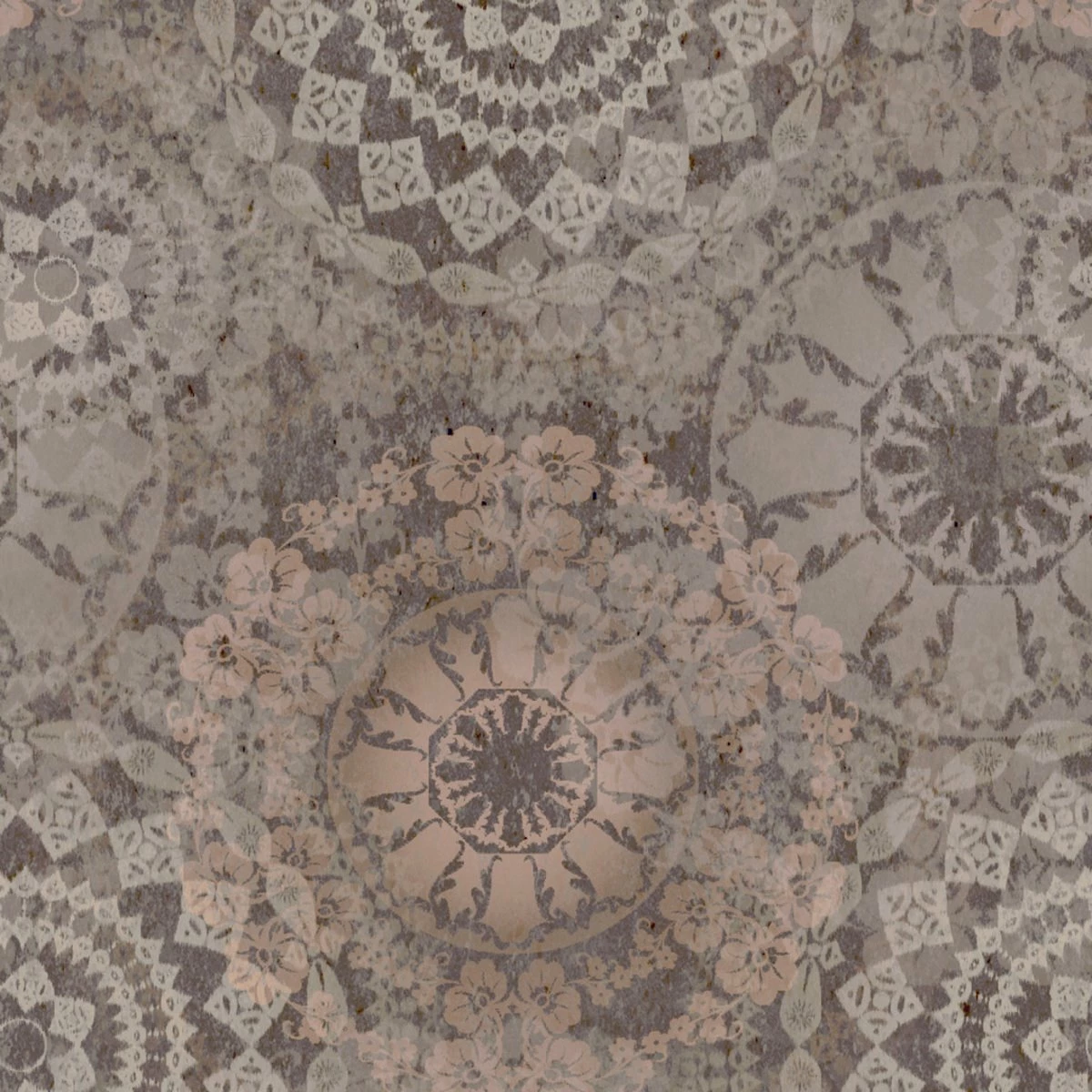 Guy Laroche Funda Nórdica EIDERbeige/gris/rosa 200x200 Cm - Imagen 4